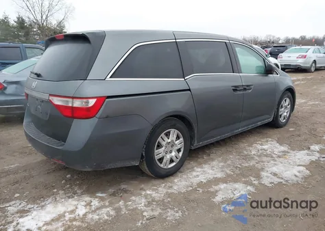 2012 Honda Odyssey Lx z USA, uszkodzony, nr VIN 5FNRL5H20CB145689